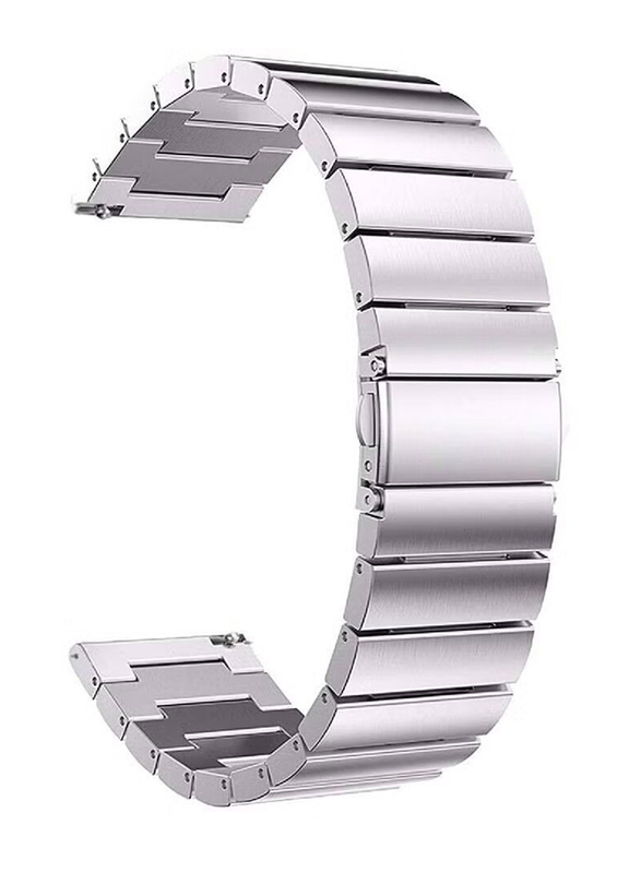 Replacement Stainless Steel Band for Xiaomi Watch S1 Active, Silver