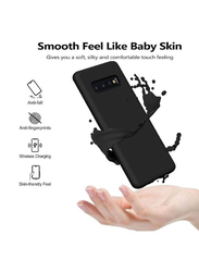 Samsung Galaxy S10 5G Soft Silicone Protective Mobile Phone Case Cover, Black