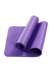 Extra Thick Non-Slip Yoga Mats For Fitness, Gym Exercise Pads Home Fitness, Purple