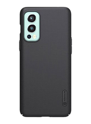 Nillkin Oneplus Nord 2 5G Super Frosted Shield Hard Back Mobile Phone Case Cover, Black