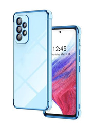 Samsung Galaxy A13 4g Luxury Plating Shockproof Back Mobile Phone Case Cover, Blue