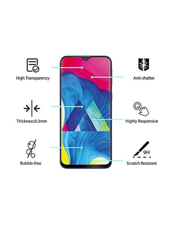 Samsung Galaxy A72 Tempered Glass Screen Protector, 2 Pieces, Clear