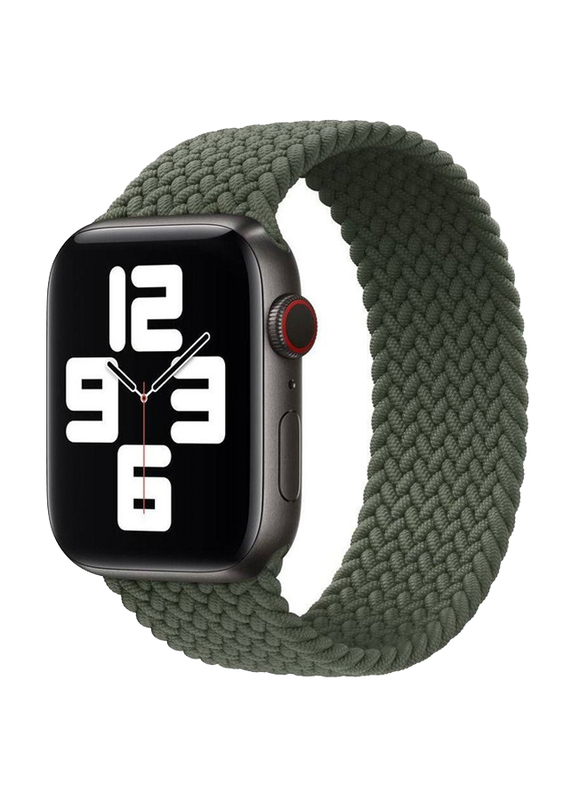 Replacement Solo Loop Band Strap for Apple Watch 44/42/45mm, Green