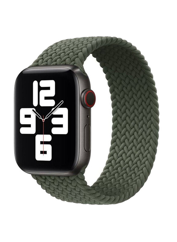 

Generic Replacement Solo Loop Band Strap for Apple Watch 44/42/45mm, Green