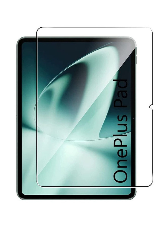 HYX OnePlus Pad 11.61-inch 9H Hardness Scratch Resistant 9H Clear Tempered Glass Screen Protector, 2 Pieces, Transparent