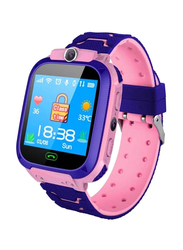 XO Ultra-Thin Waterproof Kids Tracker Phone Call Sport Smartwatch, Pink