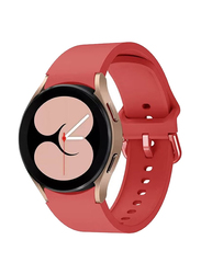 Soft Silicone Sport Band for Samsung Watch 4/Watch 4 Classic Red