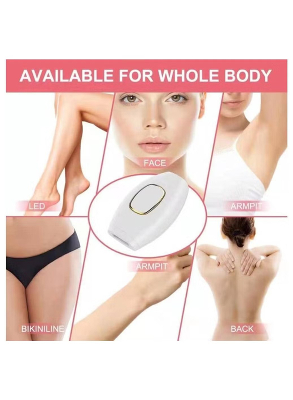 Hair Removal Device Laser Epilator, White