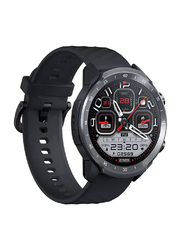 Mibro A2 Sporty Bluetooth Calling Smart Watch 1.39 Inch HD Screen Round Dual Straps Optical Heart Rate Sensor Smartwatch, Black