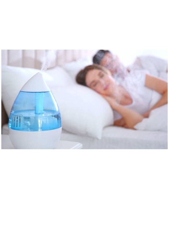 Xiuwoo Ultrasonic Air Humidifier Premium Humidifying Unit Whisper-Quiet Operation & Automatic Shut-Off for Bedroom, Multicolour