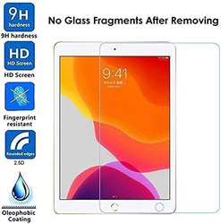 Aclix 2-Piece Apple iPad (9th Generation) Screen Protector 10.2-Inch 2021 with TPU Tablet Phone Back Case Cover, Clear