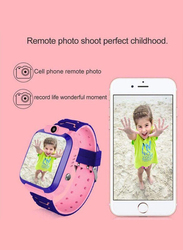 Gps Tracker Kids Smartwatch, Pink/Purple