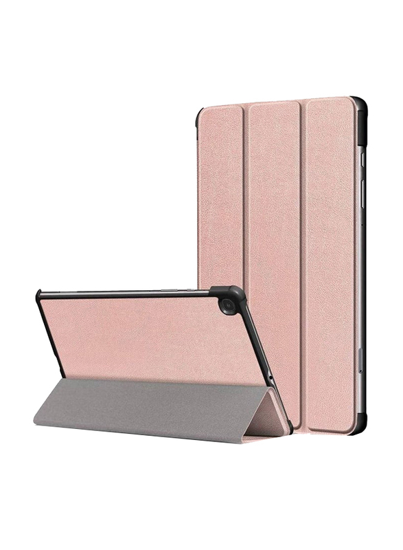 Samsung Galaxy Tab S6 Lite (SM-P610/P615/P617) Protective Smart Slim Stand Hard Back Tablet Case Cover with Pen Slot, Pink