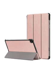 Samsung Galaxy Tab S6 Lite (SM-P610/P615/P617) Protective Smart Slim Stand Hard Back Tablet Case Cover with Pen Slot, Pink