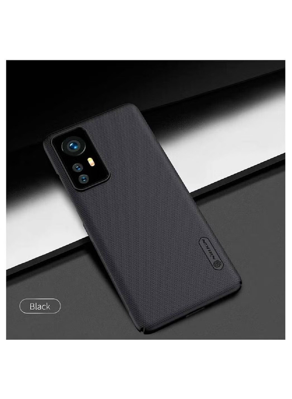 Nillkin Xiaomi 12/12X Super Frosted Shield Hard Mobile Phone Back Case Cover, Black