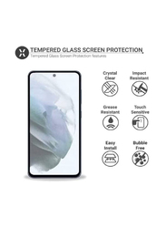 Samsung Galaxy S22 Plus Tempered Glass Screen Protector, Clear/Black