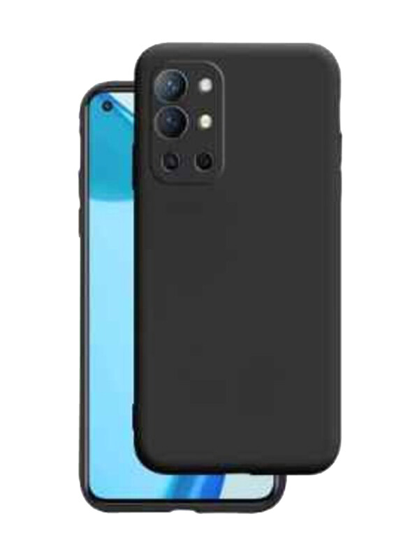

Generic OnePlus 9R 5g Silicone Mobile Phone Case Cover, Black