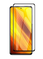 Xiaomi Poco X3 3D Curved Full Glue Mobile Phone Tempered Glass Screen Protector, Clear