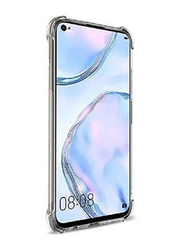 Huawei Nova 8 SE Shock Absorption Flexible Reinforced Corners TPU Mobile Phone Case Cover, Clear