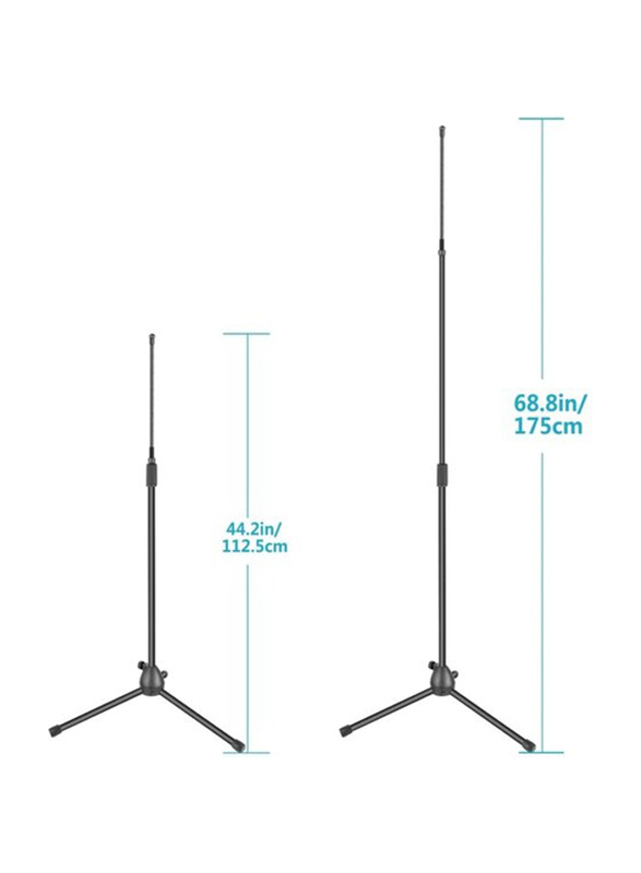 The Mohrim Universal Adjustable Floor Tripod Stand, Black