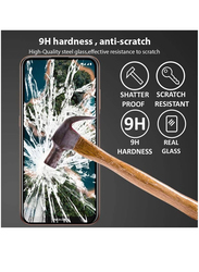 ICS Nokia X10/X20 HD Full Coverage 9H Hardness Tempered Glass Screen Protector, Clear