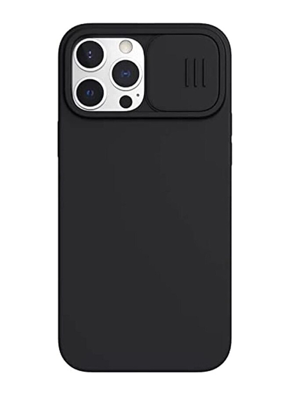 Nillkin Apple iPhone 13 Pro Max CamShield Silky Silicone Mobile Phone Case Cover, Black