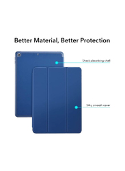 Esr Apple iPad 9/8/7 Gen 10.2-inch 2021/2020/2019 Trifold Stand Auto Sleep Wake Rebound Series Tablet Flip Case Cover with Pencil Holder, Blue