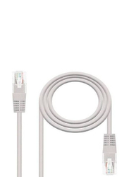 5-Meters Cat 6 Gigabit Ethernet Patch Heavy Duty Internet Cable, High-Speed Gigabit Ethernet Adapter to Ethernet for Networking Devices, White