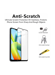 Xiaomi Poco C50 Edge to Edge Full Coverage Tempered Glass Mobile Phone Screen Protector, Clear