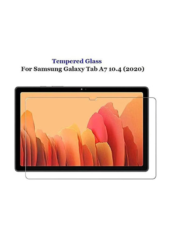 Samsung Galaxy Tab A7 10.4 2020 SM-T500/SM-T505 9H Hardness Tempered Glass Screen Protector, 2 Pieces, Clear