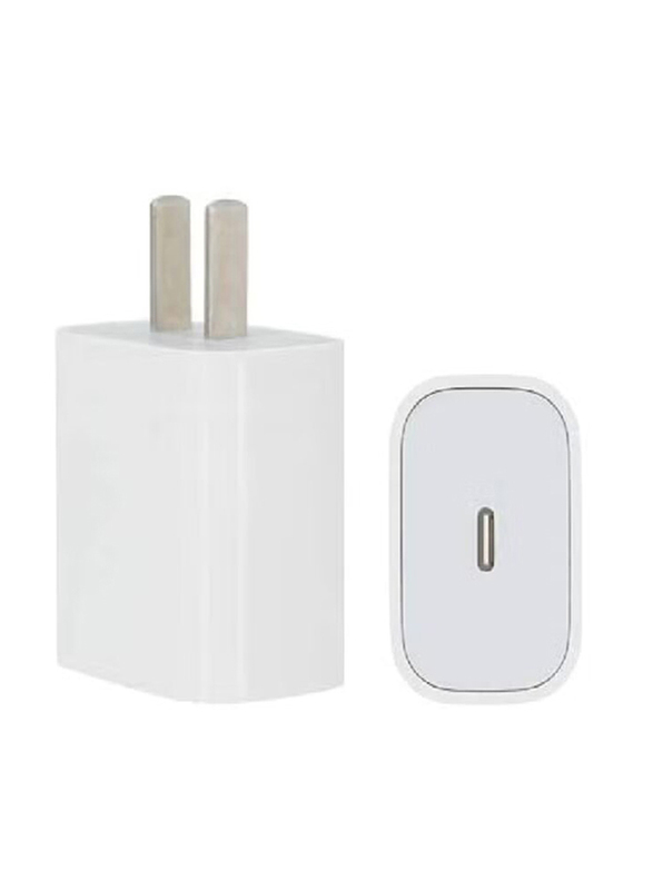 Magsafe USB Type-C Power Adapter for Apple iPhone 12/12 Mini/12 Pro/12 Pro Max/11 Pro Max/11 Pro/XS Max, 18W, White