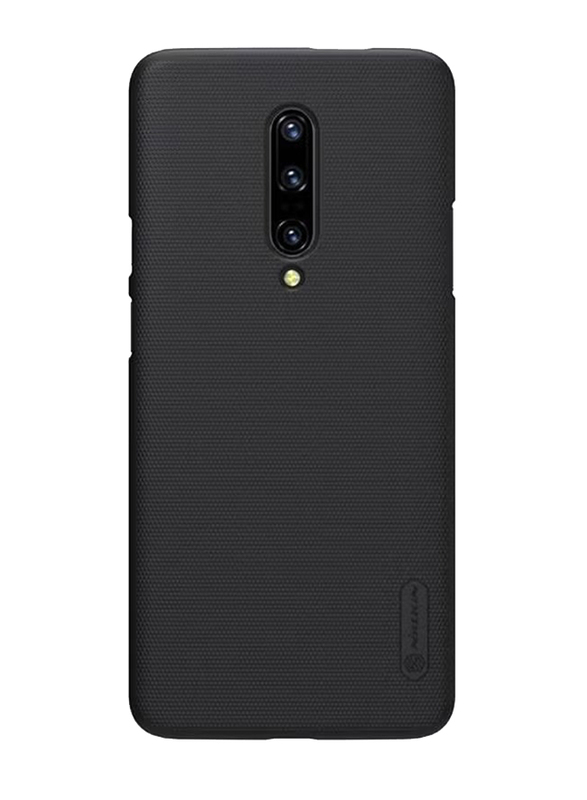 Nillkin Oneplus 7 Pro Super Frosted Shield Hard Mobile Phone Back Case Cover, Black