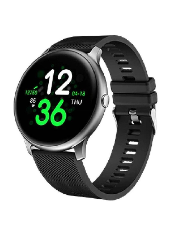 Smart Health Tracker Smartwatch, with Blood Oxygen & Heart Rate Monitoring, Long Standby & Bluetooth, Black