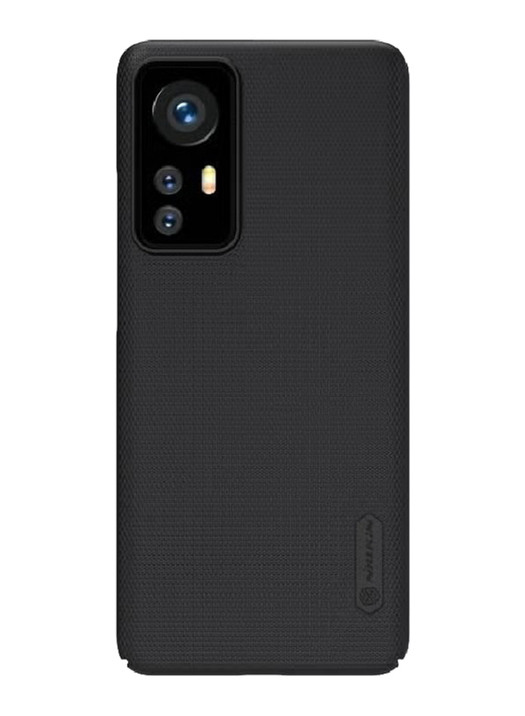 Nillkin Xiaomi 12/12X Super Frosted Shield Hard Mobile Phone Back Case Cover, Black