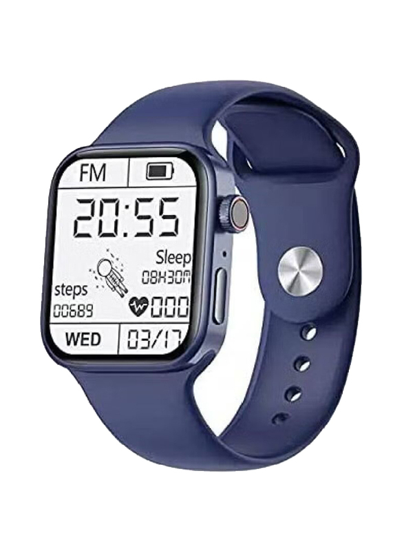 Series 7 Heart Rate Body Temperature Fitness Tracker Smartwatch, Blue