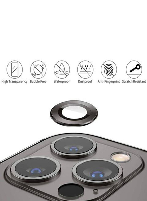 Apple iPhone 13 Camera Lens Protector, Black