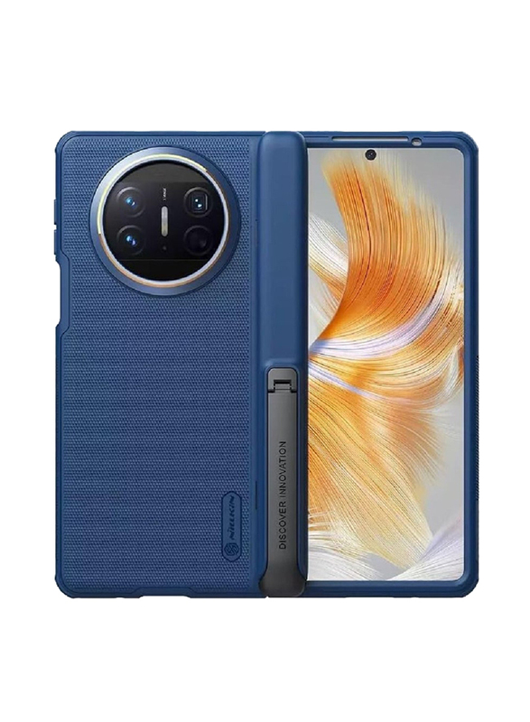 Nillkin Huawei Mate X3 Super Frosted Shield Gold Matte Mobile Phone Case Cover, Blue
