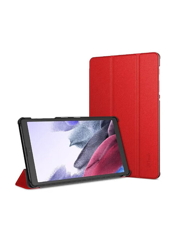 

Generic Samsung Galaxy Tab A7 LITE 2021 Tablet Protective Case Cover with Pen Slot, Red