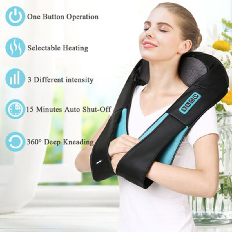 Arealer Shoulder Massager, One Size, Black/Blue