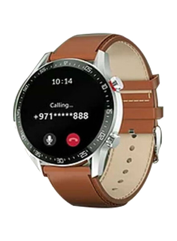 

Haino Teko Germany High Quality Smart Watch, Silver/Brown