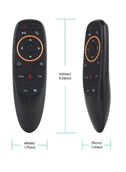 2.4G RF Voice Wireless Remote Air Mouse, Black