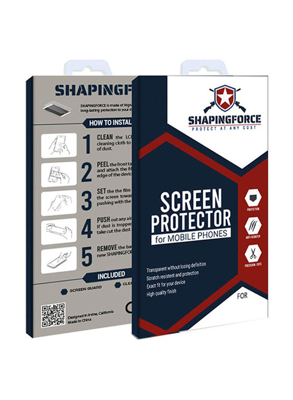 Shapingforce Apple iPhone Xs Max Mobile Phone Screen Protector, Clear