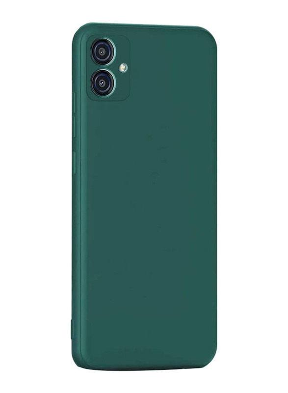 Samsung Galaxy M04 4g Protective Shockproof Soft Liquid Silicone Mobile Phone Case Cover, Green