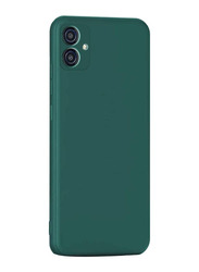 Samsung Galaxy M04 4g Protective Shockproof Soft Liquid Silicone Mobile Phone Case Cover, Green