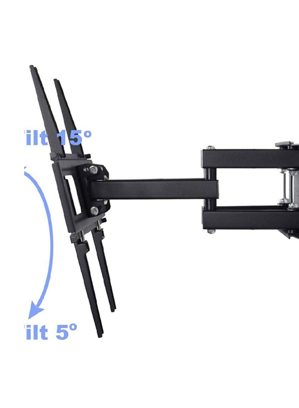 TV Wall Mount Bracket for 32-75 Inch Screens, Black