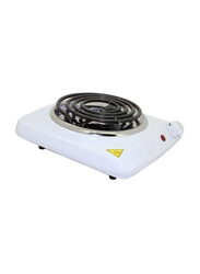 Xiuwoo Electric Single Spiral Hot Plate With Overheat Protection, 1500W, White