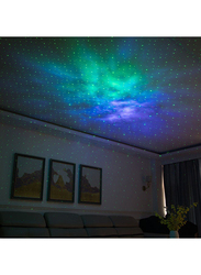 Galaxy Projector with LED & Remote Night Light, Multicolour