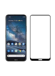 Nokia 8.3 5g 9H Hardness HD Tempered Glass Screen Protector, Clear/Black