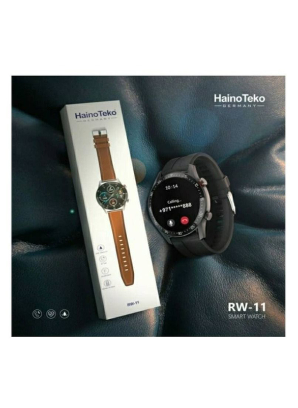 Haino Teko 44mm Germany Bluetooth Rw-11 Calling Smartwatch, Black
