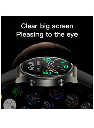 46mm Waterproof Digital Fitness Tracker Smartwatch for Android Phone iOS, Silver